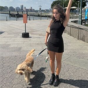 Norma Kamali pickleball dress